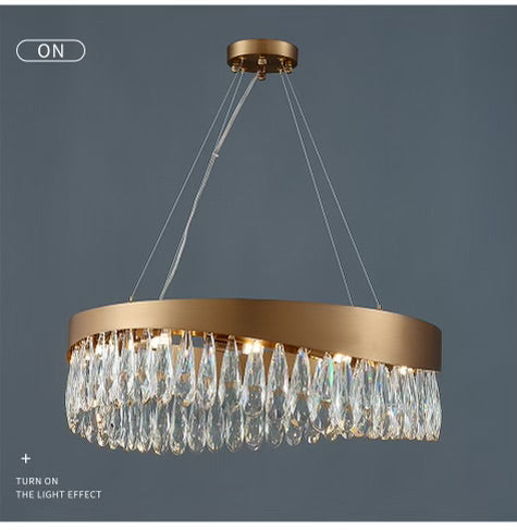 Waves kristály csillár.