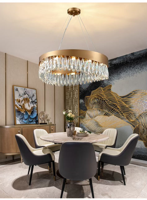 Waves kristály csillár.