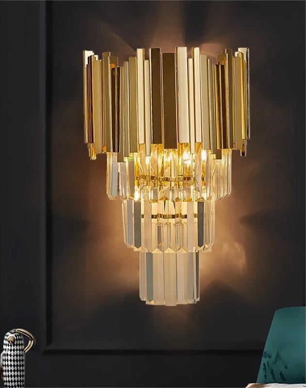 Zigzag kristály falikar.