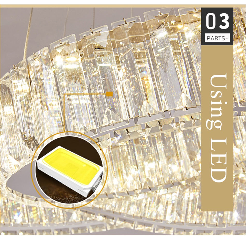 Lux kristály függeszték.