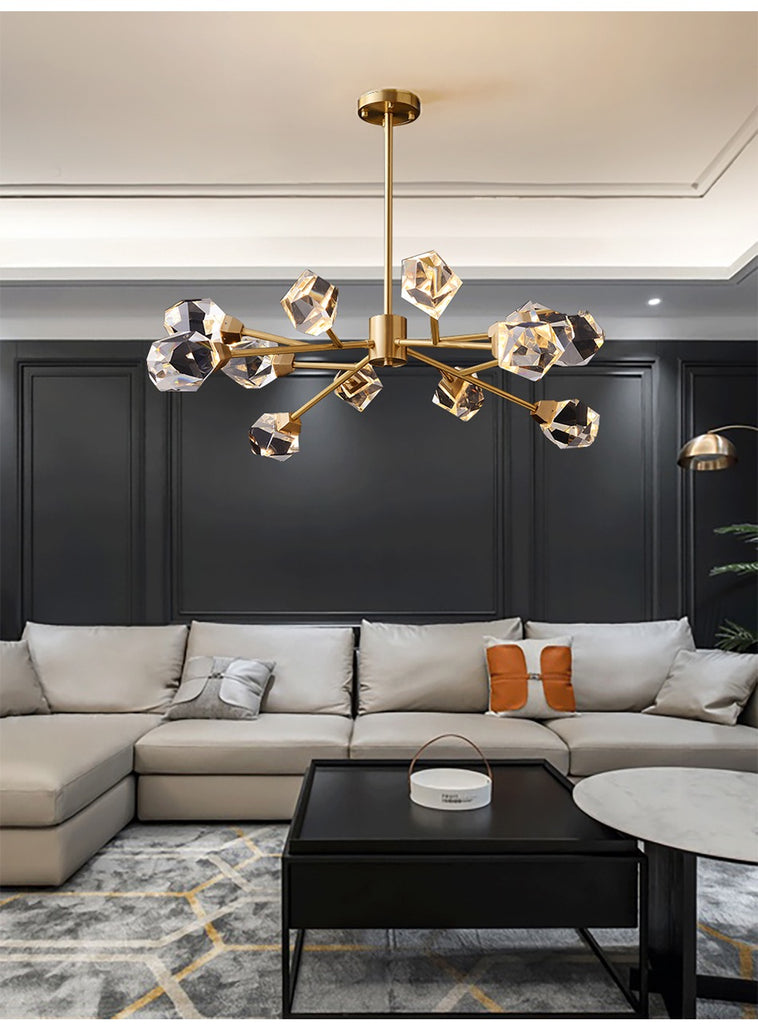 Rocks kristály csillár.